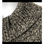 Rafaella Cowl Neck Black & Grey Marbled Cozy Sweater size Medium Photo 5