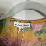 For Love & Lemons NWT Nina Top Crop Floral Long Sleeve XS Photo 6
