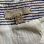 Banana Republic  Pencil Skirt Women 10 Blue White Striped Classic Business Casual Photo 3