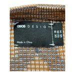 ASOS  Design Knitted Maxi Dress Space Dye Bodycon Knit Slit Women Size 14‎ Photo 9