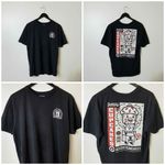 PacSun Johnny Cupcakes T Shirt Classic Cartoon Graphic Tee Short Sleeve Cotton Solid Photo 9