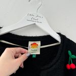 Farm Rio Cherry Black Cardigan Photo 10