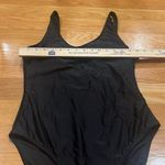 Nicole Miller  women’s black one piece swim suit size large. Photo 1