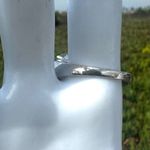 Chi by Falchi Sterling Ring w/ Green Prasiolite & Shagreen Inlay Silver Photo 6