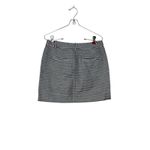 Madewell  Women's‎ Skirt Striped Straight Mini Pockets Cotton Blue White Size 2 Photo 4