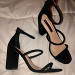 Princess Polly Black Billini Suede Heels Photo 0