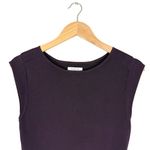 Babaton Aritzia Business Day Knit Cap Sleeves Midi Dress in Noble Photo 8