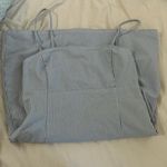 Garage Blue White Striped Mini Dress Photo 2