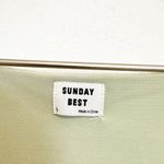 Aritzia Sunday Best Jagger Square Neck Corset Cropped Tank Top Green Size Large Photo 5