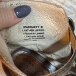 Free Bird Women’s 9 Leather Scarlett Cognac Multi Strappy Mary Jane Booties Set Brown Photo 5