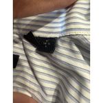 Theory  Striped Essential Button-Down‎ Shirt, Size Large Photo 4