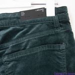 J Brand NEW Zion mid rise dark green corduroy skinny pants, women's size 31 Photo 9