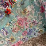 Johnny Was $458 NWT  BIYA Forever Flower Floral Mesh Embroidered Maxi Dress S Photo 12