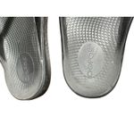Oofos OOlala Luxe Flip Flop Thong‎ Recovery Sandal Women's Size 8 Black #S54 Photo 3