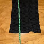 Vintage Janice McCarty Black Textured Cocoon Dress Lagenlook Made in USA size L Size L Photo 6