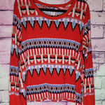 Victoria's Secret  HEART LIGHTWEIGHT KNIT CUFFED SLEEVE SLEEP PAJAMA TOP XL Photo 0