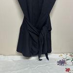 Tempt Me Black Sleeveless V-Neck One Piece Swim with Built in Coverup Skirt Photo 9