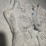 Bleu Rod Beattie  White Floral Bralette Photo 7