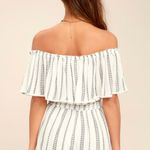 Lulus Off The Shoulder Romper XS Photo 2