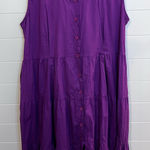 Woman Within Purple Cotton Top Photo 0