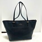Kate Spade Leather Tote with top zipper black Photo 0