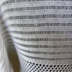 Cenit Womens Sweater Size Small Knit White Sheer Dolman Sleeve Photo 6