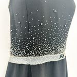 Avanti Designs Womens VTG 90s Rhinestone Beaded Cocktail Evening Dress Size 12 Photo 3