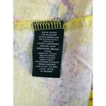 Lauren Ralph Lauren 2X Womens Yellow Floral Half Sleeve Crew Neck T Photo 2