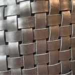 Nine West  Gold Basket Weave Shoulder Bag Purse with internal pockets Photo 9