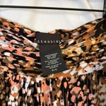 Attention  Multicolor Animal Print A-Line Mini Skirt Size Small Fall Feminine Photo 1