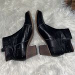 Eric Michael  Black Leather Studded Ankle Bootie Photo 8