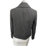 Ann Taylor  Women's Gray Long Sleeve Double Breasted Blazer Coat Jacket Size 6 Photo 1