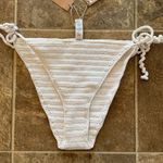 SKIMS  Crochet Swim Tie Bikini Bottom Marble Size 4X Photo 0