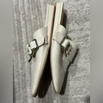 Dolce Vita Gilian Faux Leather Beige Flat Mule Size 9 Photo 7