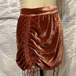 Free People New  Vivienne Velvet Mini Skirt Photo 7