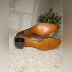 Florsheim Ramblers olive green/tan/brown Block Heels Leather Pumps Size 6 Green Photo 4