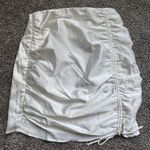 12th Tribe  White Satin Mini Skirt Photo 2