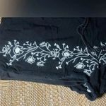LA Hearts Pacsun Women's Black Shorts,White Embroidery,Lace Trim,Size M,Relaxed Photo 1