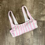 Stoney Clover Lane Target x  Pink Striped Bikini Top Photo 0
