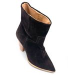 Brochu Walker New 6 Marfa Suede Ankle Boot Bootie Chocolate Brown Pointed Heeled Photo 2