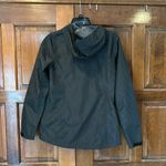 Women's Paradox Hooded Black Polka Dot Rain Jacket Waterproof Size Small Coat Photo 1