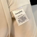 Anthropologie AWAYLEE Drop Waist Off The Shoulder Mini Dress in Black & White Size Small Photo 7