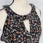 Stitch Fix The General Good Stitch & Fix Womens Halter Top Floral Mesh Black Size XXL Photo 1