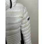 Calvin Klein  Sorona Aura Long Puffer Coat White and Black Size Large Photo 1