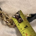 Henri Bendel  Black Caviar Leather ShoulderBag to Crossbody Strap w Gold Hardware Photo 7