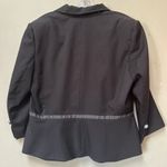 Sag Harbor Vintage Women’s Plus Size  Black Floral Polka Dot Blazer Jacket Sz 18 Photo 1