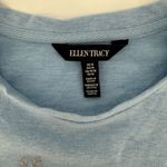 Ellen Tracy  Blue Let It Snow Long Sleeve Tee Photo 2