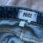 Paige  Alethea Cutoff Denim Miniskirt size 32 Photo 3