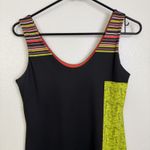 Volt Design Dahlia Dress Womens Size 2 M Black Floral Art To Wear Tank Canada Green Size M Photo 7