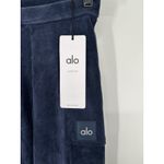 Alo Yoga  Micro Corduroy High Waist Winter Break Flare Pant Pants Flared Navy XS Photo 3